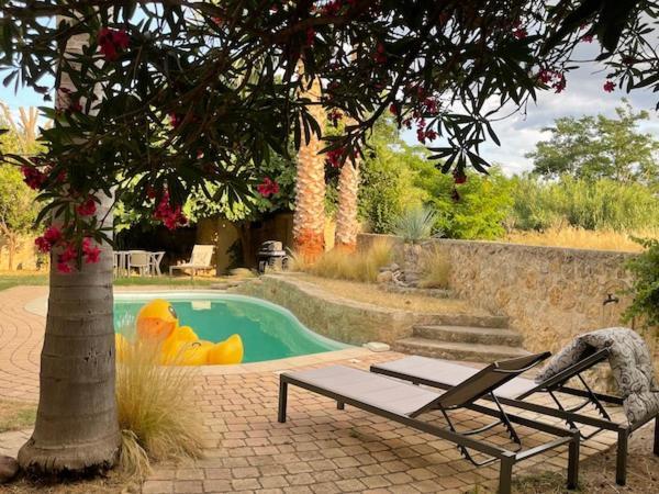 Chambres D'Hotes La Soulenque Luxury B & B Capestang Ngoại thất bức ảnh